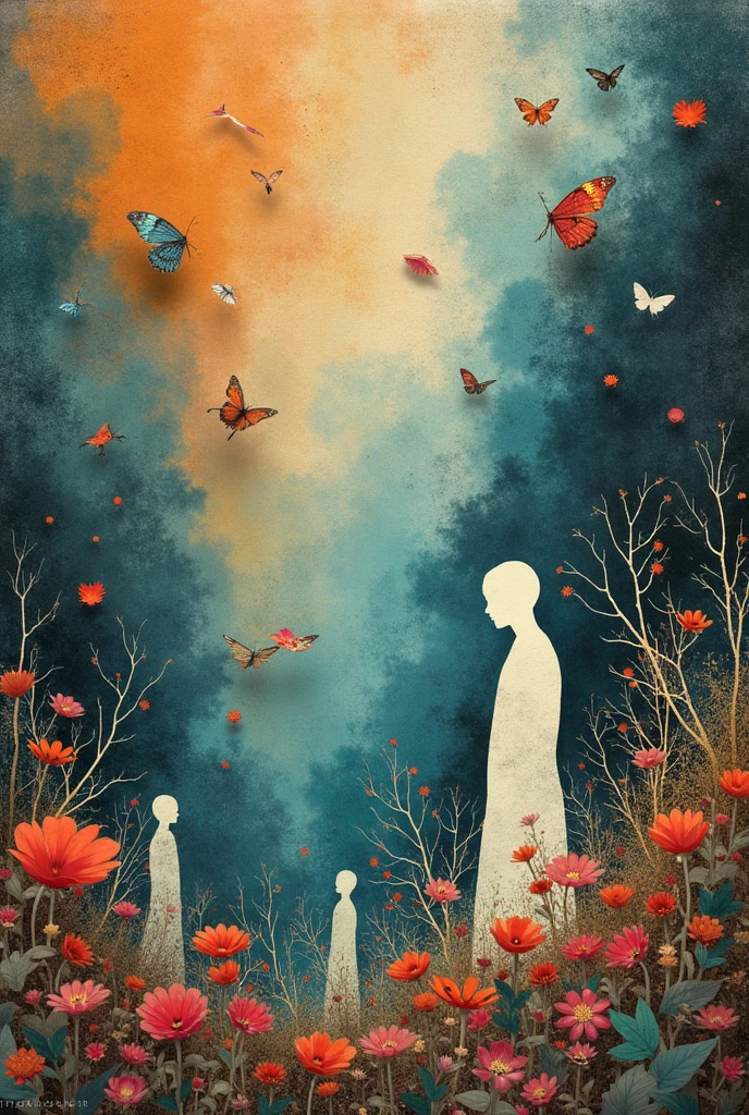 Before You Forget Your Dreams, Mixed Art Cut-Out Paper