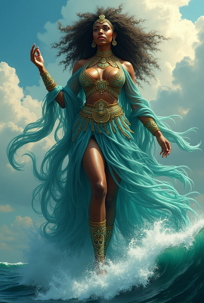 Yemanja as a full-body goddess