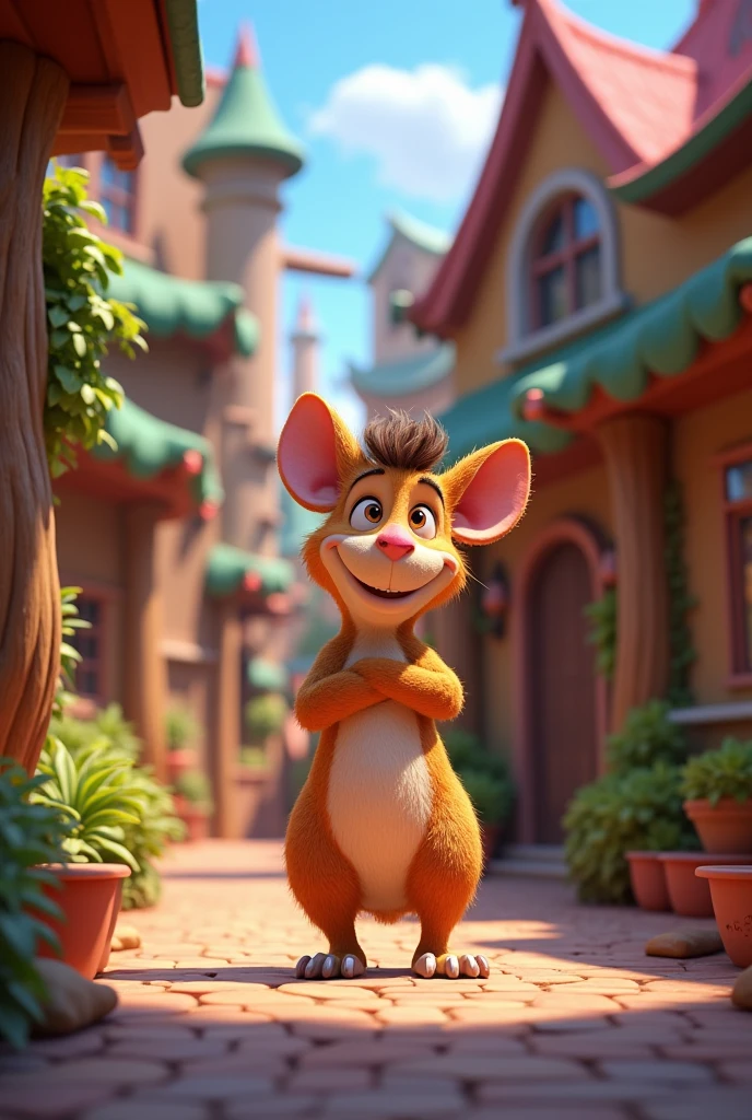 "Draw Disney Pixar style pictures, in 3d"