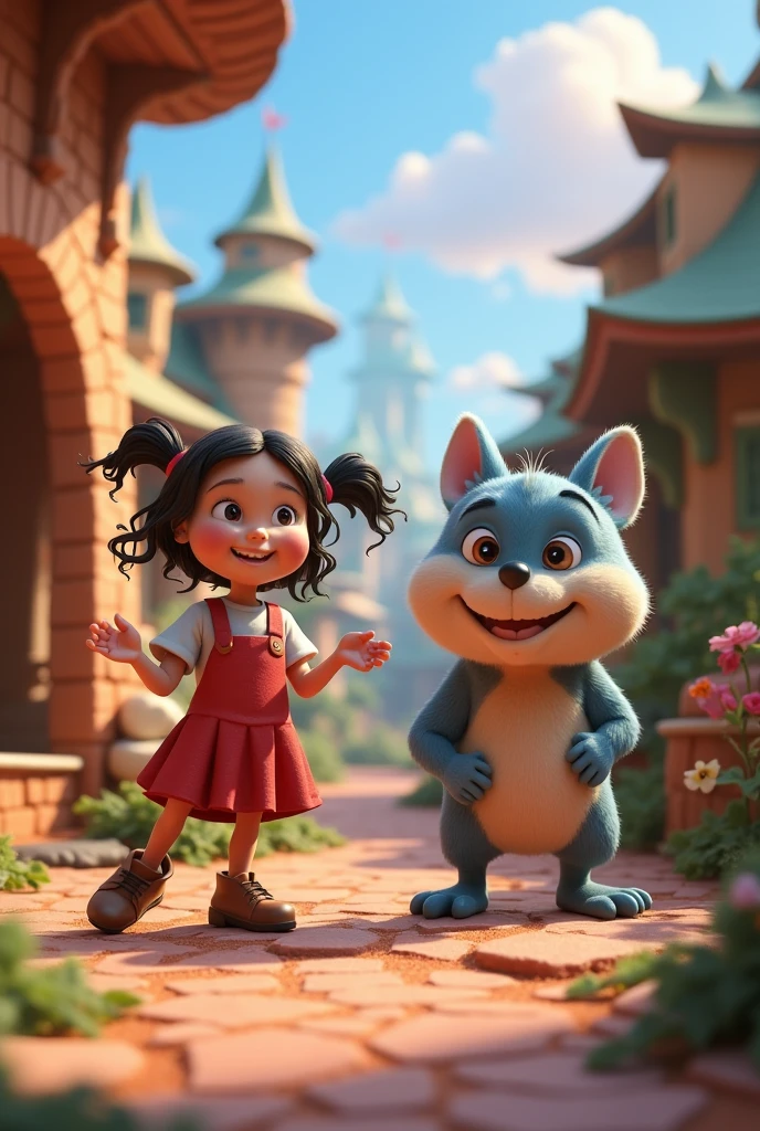"Draw Disney Pixar style pictures, in 3d"