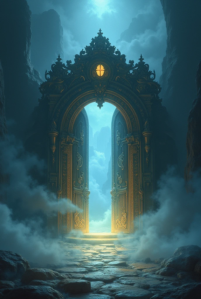 The magic Door create an image about this text