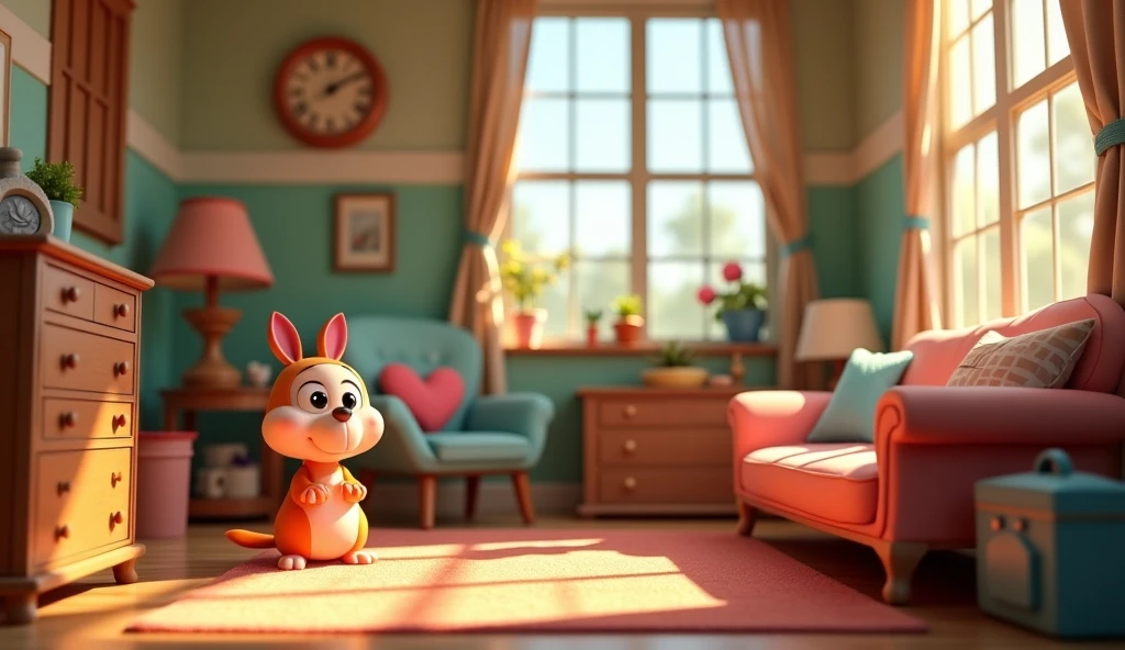 "Draw Disney Pixar style pictures, in 3d"、Rooms with windows