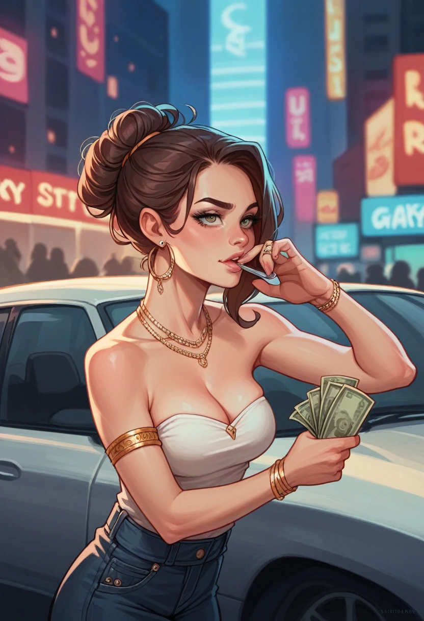  drinks money jewelry gold and weapons and cars night city reality 