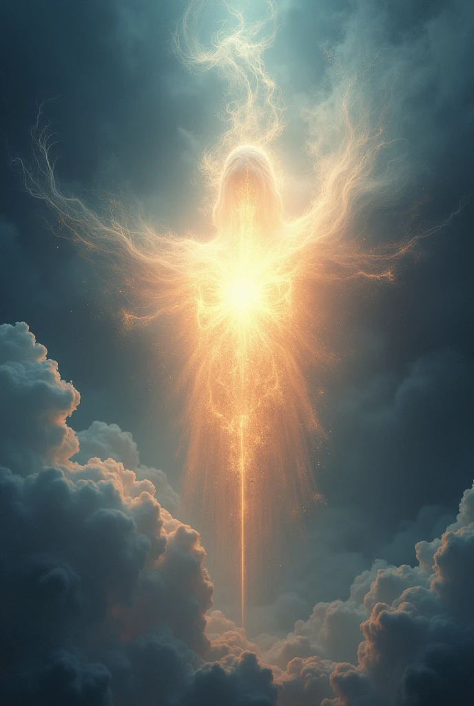 I want to see a realistic image What is the spirit of God like