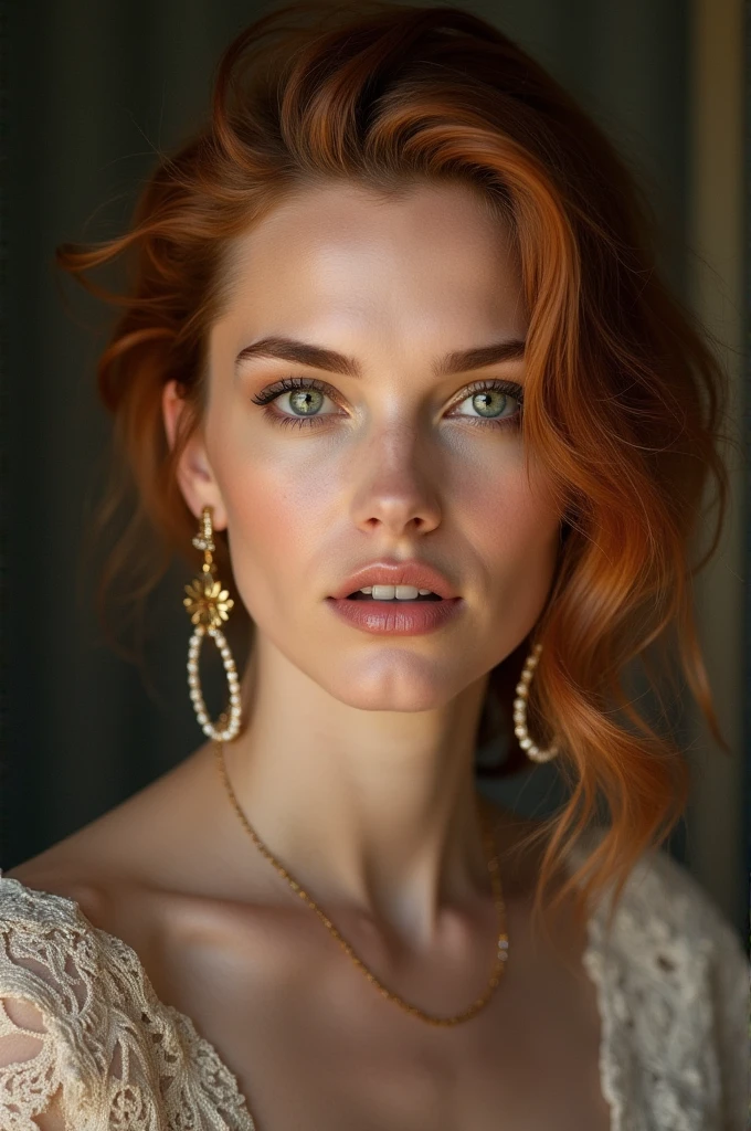 Ruiva peitos