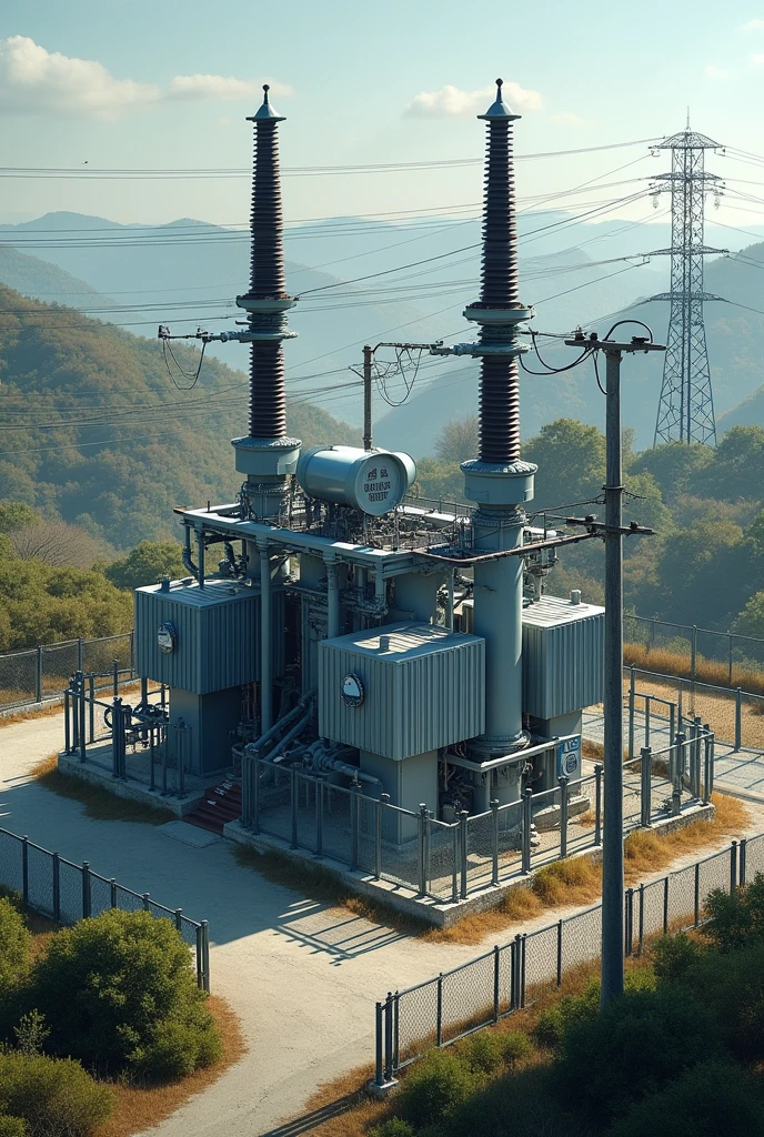 a medium voltage electrical substation