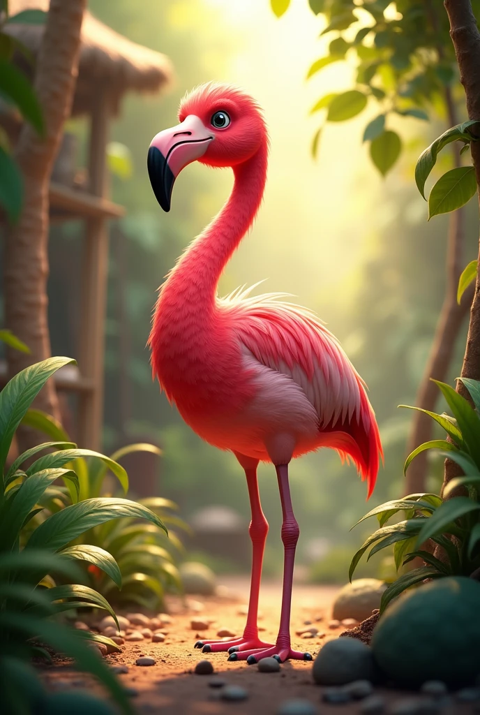 Worker flamingo