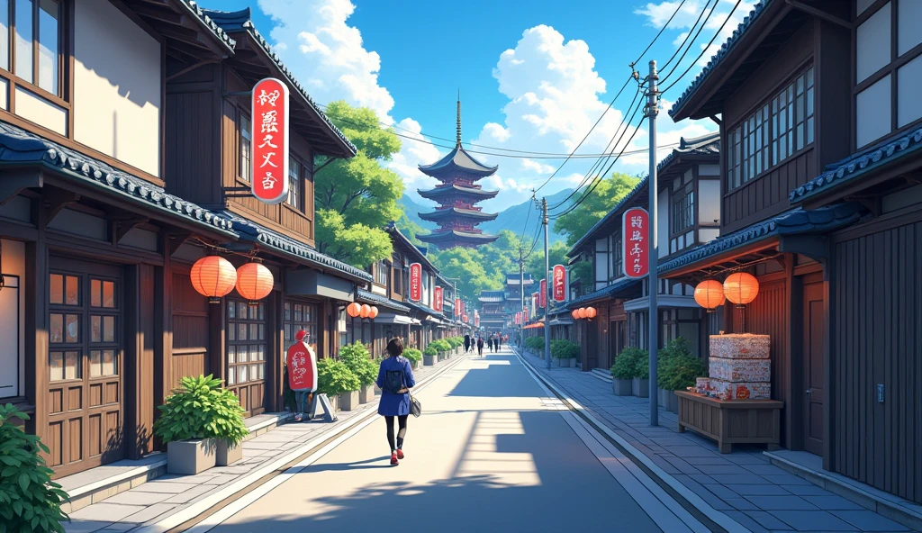 Walking through the streets of Japan