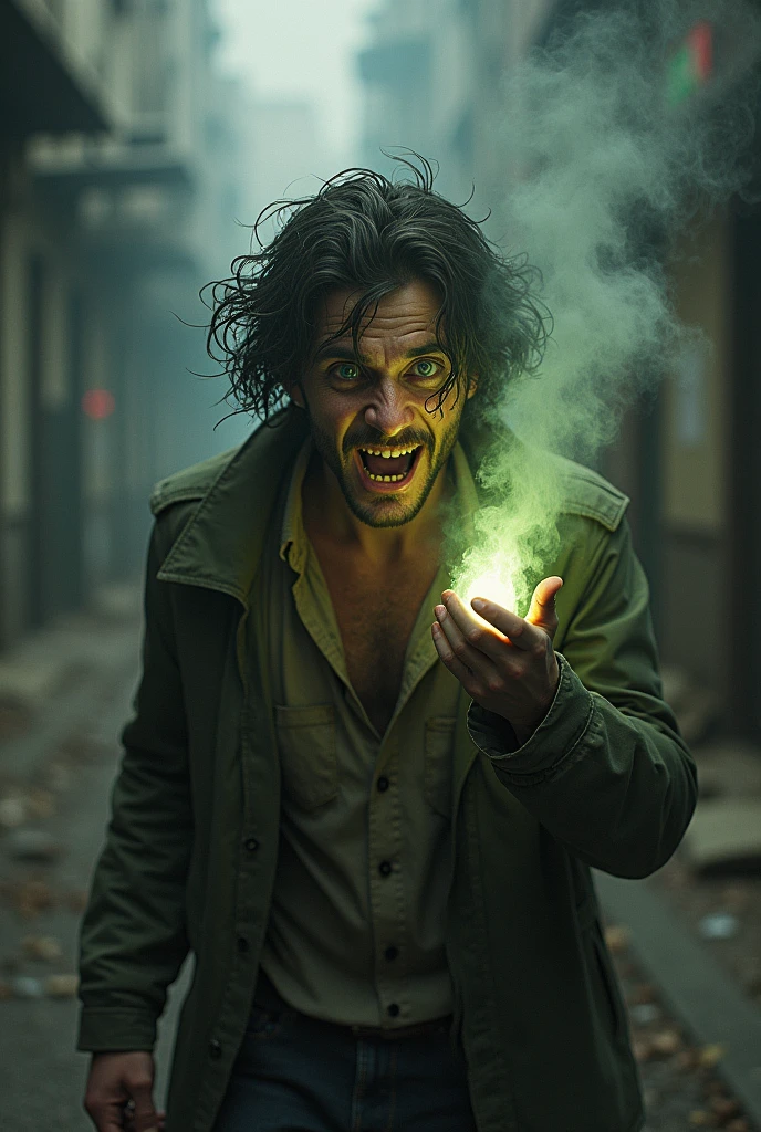 Crackhead smoking Harry Potter's Philosopher's Stone