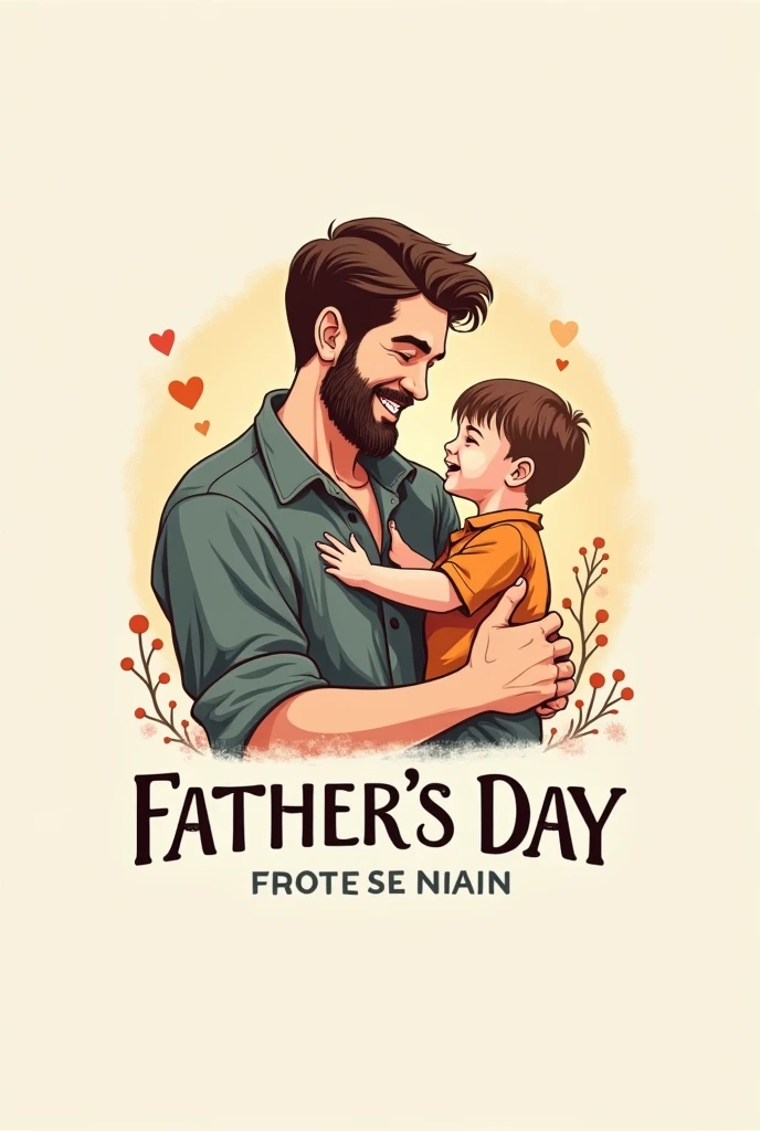 Logo for t-shirt  father day 