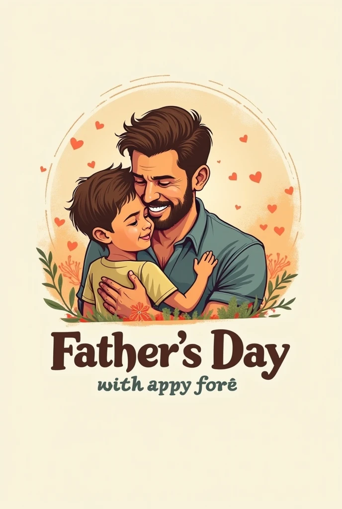 Logo for t-shirt  father day 