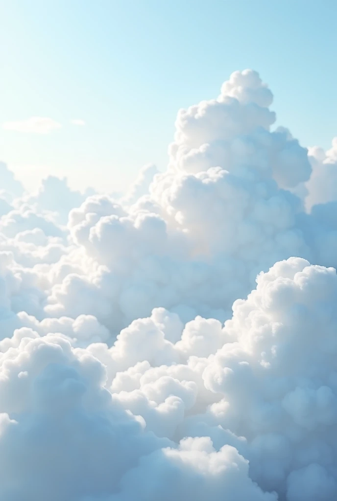 Ultrawide image of realistic clouds with transparent background