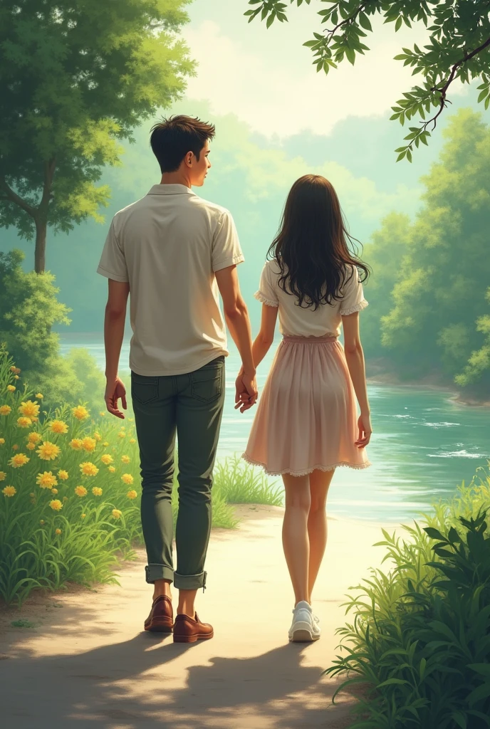 Couples walking