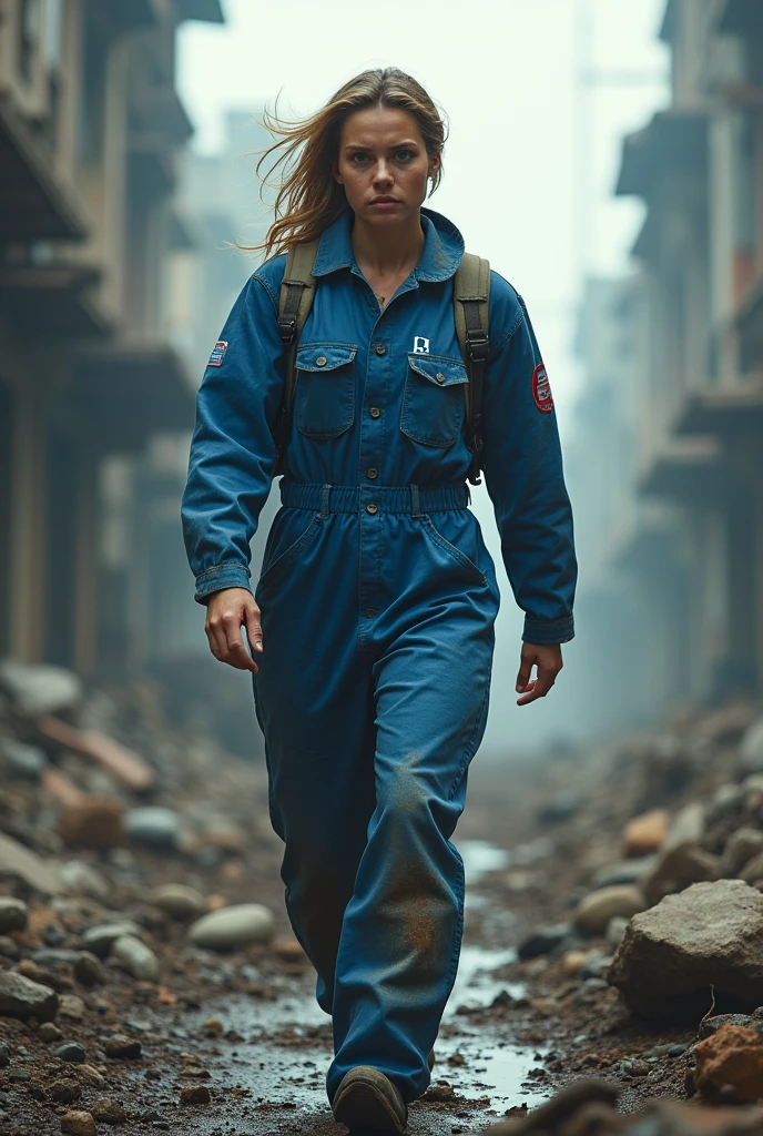 Paramedic overalls blue apocalypse