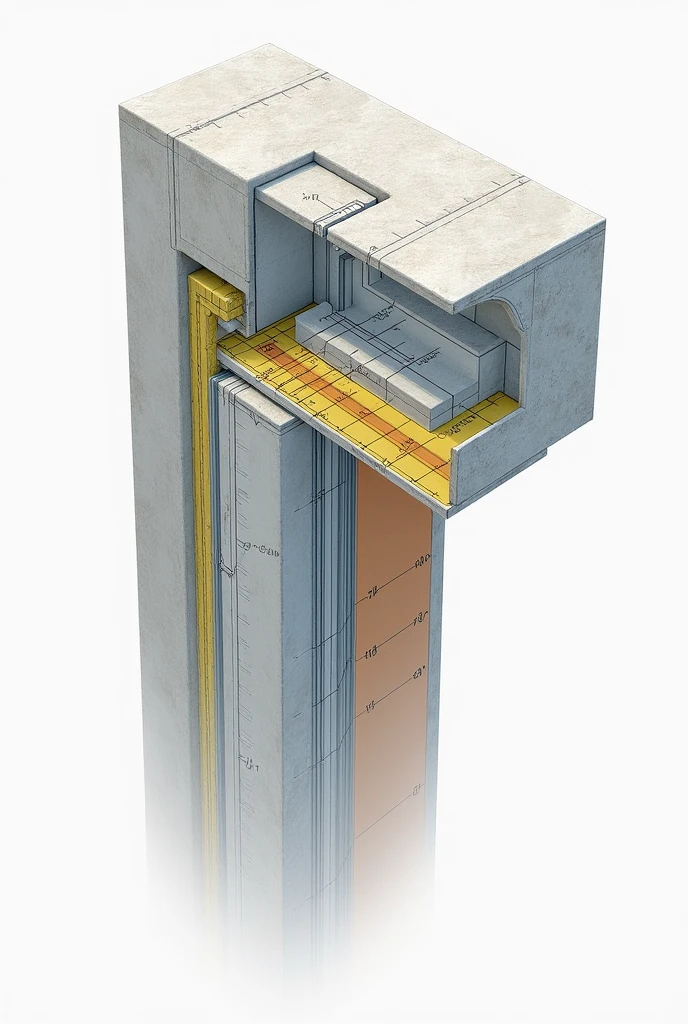 ( show a cross section of a reinforced concrete beam, indicating the location of the steel and the areas of tension and compression.