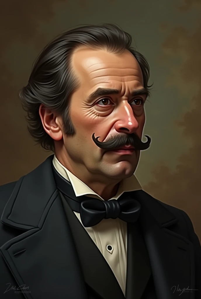 Galton with the face of Juan Gabriel as the author in 1884