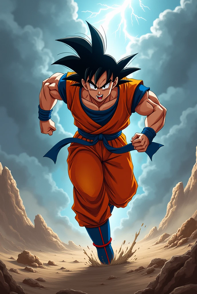 Goku Running Dragon Ball Z