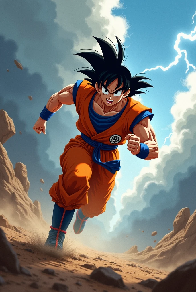 Goku Running Dragon Ball Z