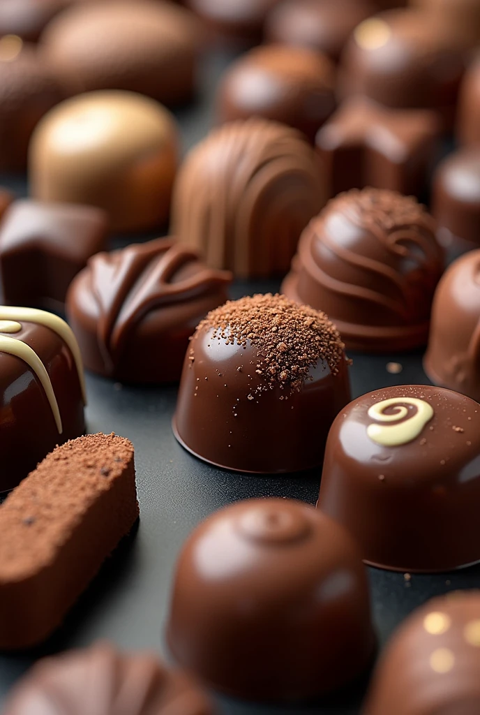 Many chocolates