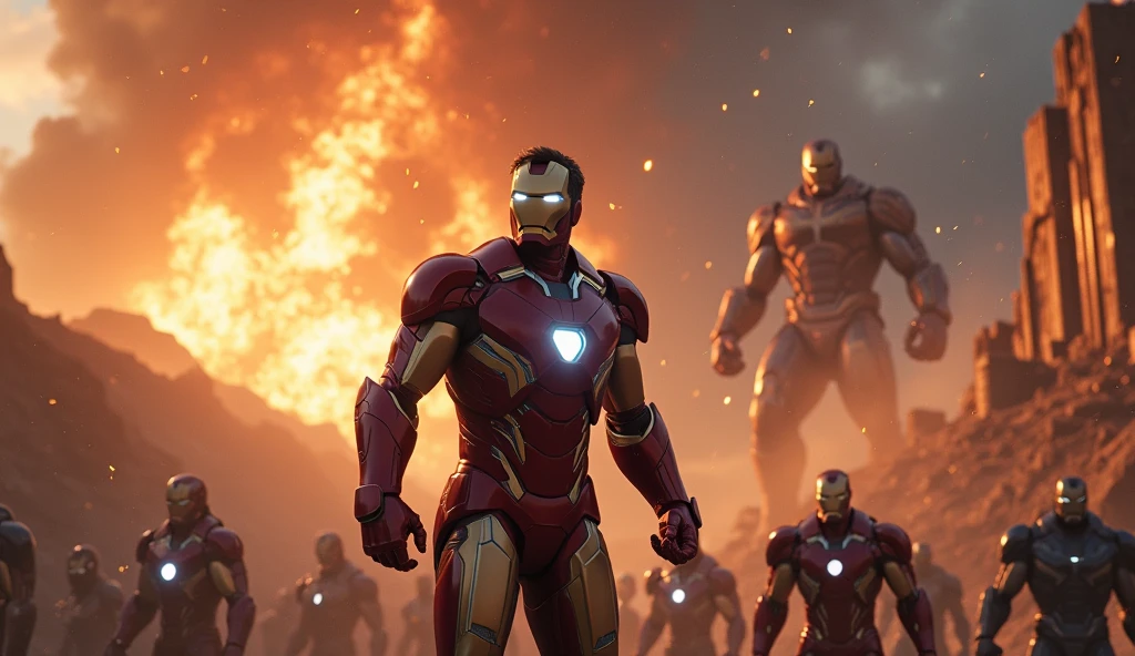 Scene 36: Tony’s Sacrifice
In the final confrontation, Tony Stark wields the Infinity Stones, using them to erase Thanos and his army, sacrificing himself in the process.