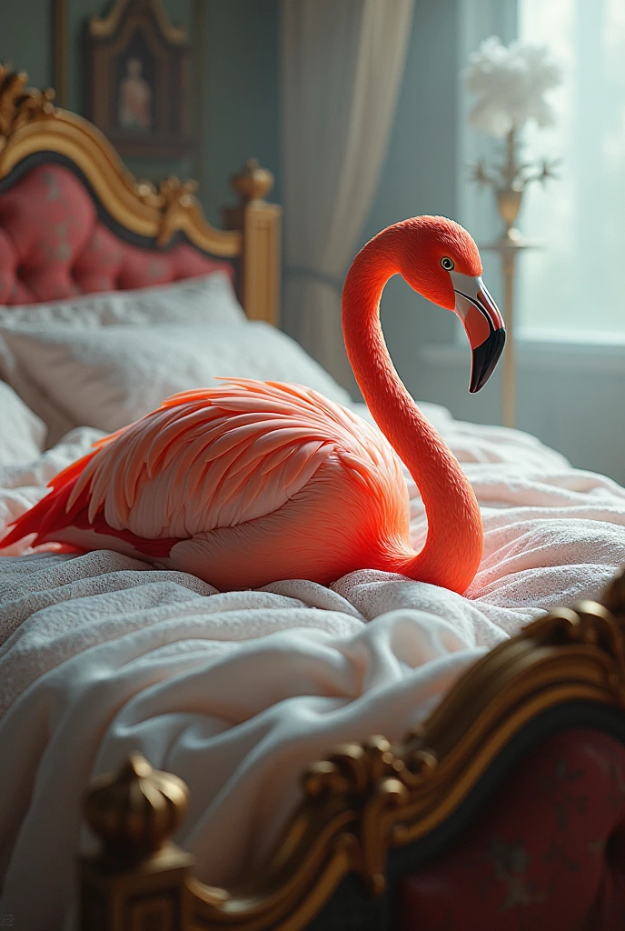 Flamingo,bed, design