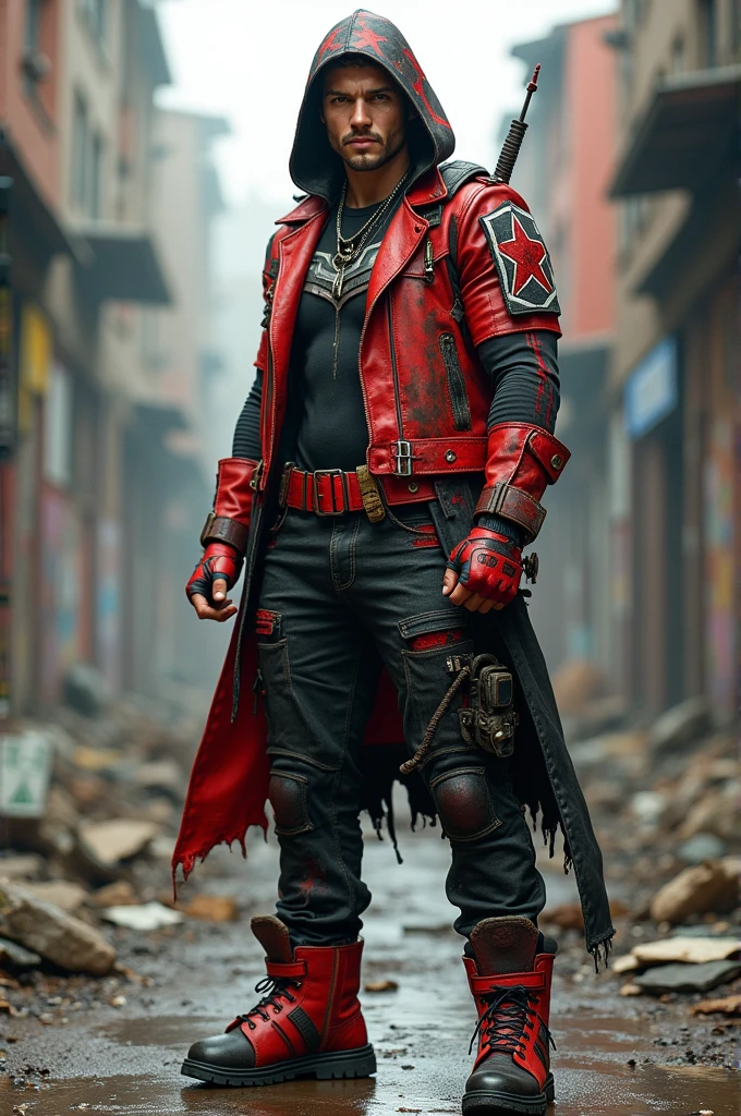Anarchy super hero uniform