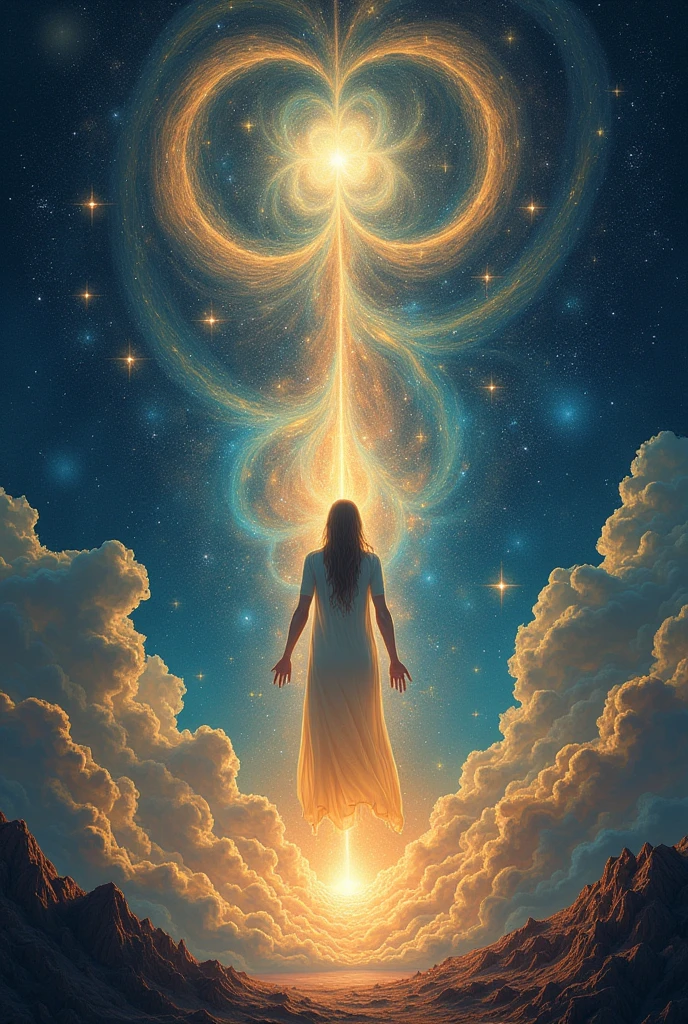 A visualization for this content:
THE ORIGIN OF STARS BY JOHN K.N.B."If you were to create your own theory about the formation of stars and constellations, how would you explain it?"
If I were to make a theory about the formation of stars and constellations, I would combine the scientific understanding of stellar evolution with ancient mythologies from different cultures, adding a bit of imaginative storytelling on top.
I respect both the scientific explanation and the mythological stories, but after exploring various theories, I am convinced that myths often carry symbolic truths that align with scientific discoveries.