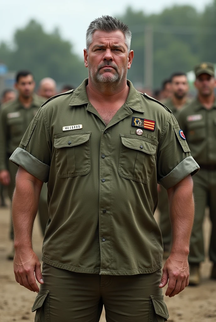 Soldier who was fat and lost weight