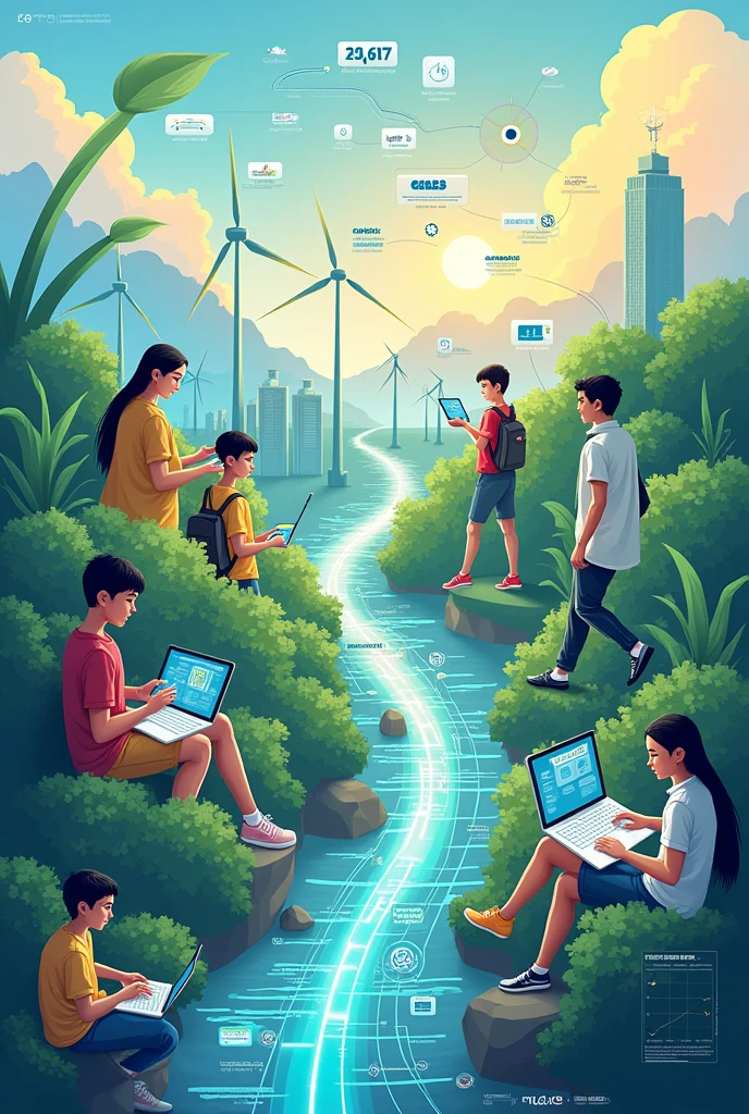 
Youth Digital Pathways for Sustainable Development. poster