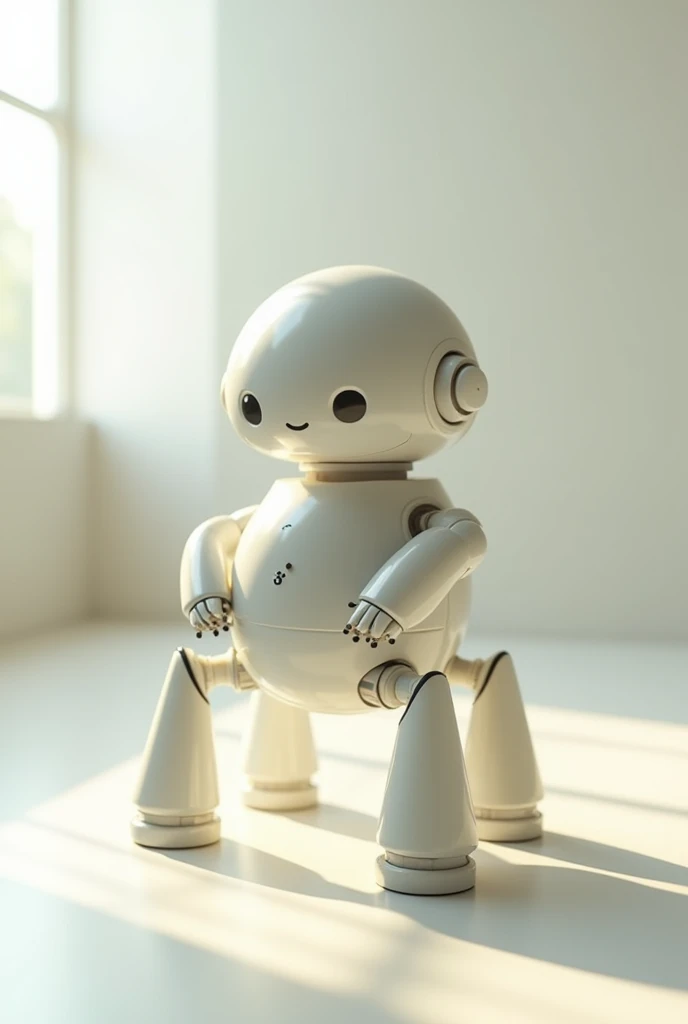 robot avec 4 pieds comme une chaisse en plastique d'enfant