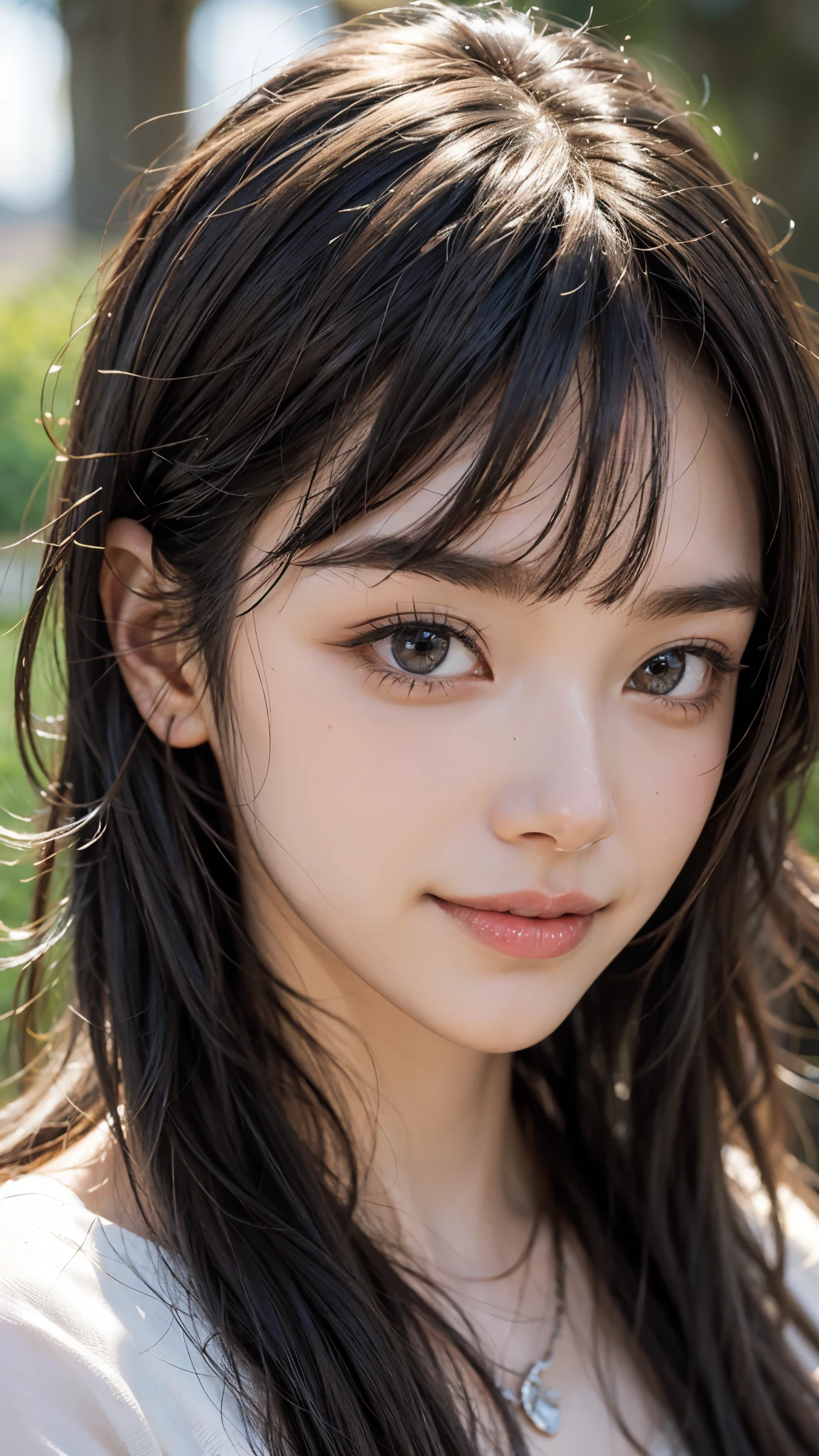 (Beauty写真)
(Mastepiece:1.3)Beautiful Japanese((Blushing)),Beauty,((Smile)),Beautiful face,(Lifelike face),Beautiful delicate eyes,((One-piece dress)),Realistic eyes,Beautiful skin,Realistic skin texture(Real Skin)Radiant Skin,Professional Lighting,((Jet black, glossy, straight)),((Short bangs)),Black T-shirt,Mid-chest,High resolution,Sharp Focus,Ultra high definition eyes,
