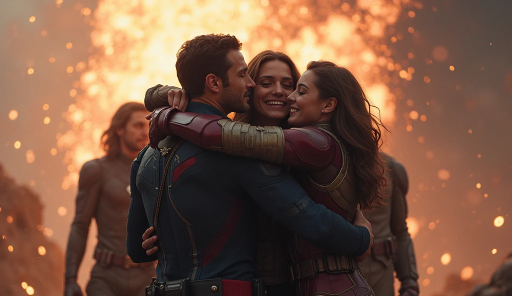 Act 5: The Legacy
Scene 38: Return of the Vanished
The heroes Marvel reunite with those who were snapped away, bringing closure to their grief and loss.