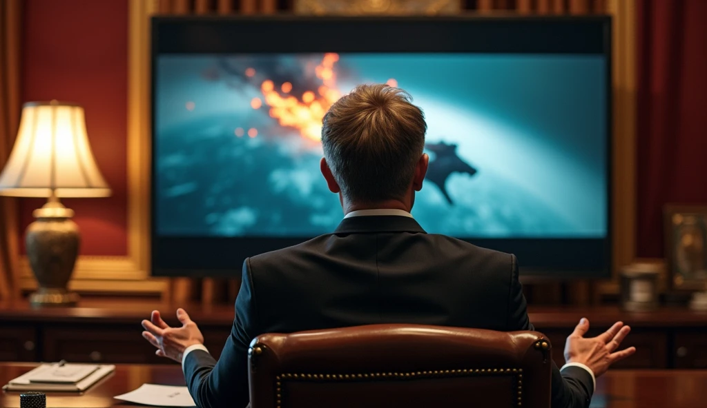 I GIVE THE BLOCKBUSTER ON THE ARROGANT DESK