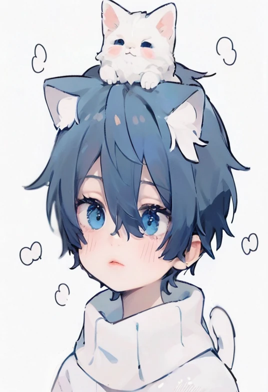 ((best quality)), ((Masterpiece)), (details), ((perfect face)), Cute face, man, , perfect proportions , Characters from the anime Gatekeeper , Casual wear, details school interior scenery background ผมสีดำ, blue eyes,