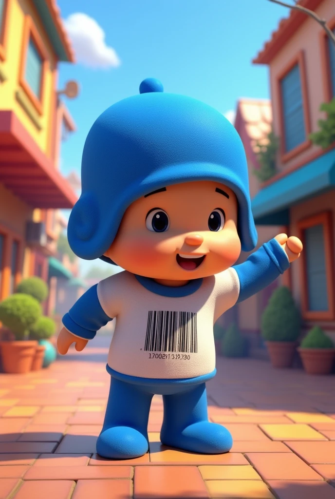 Pocoyo with UPC t-shirt