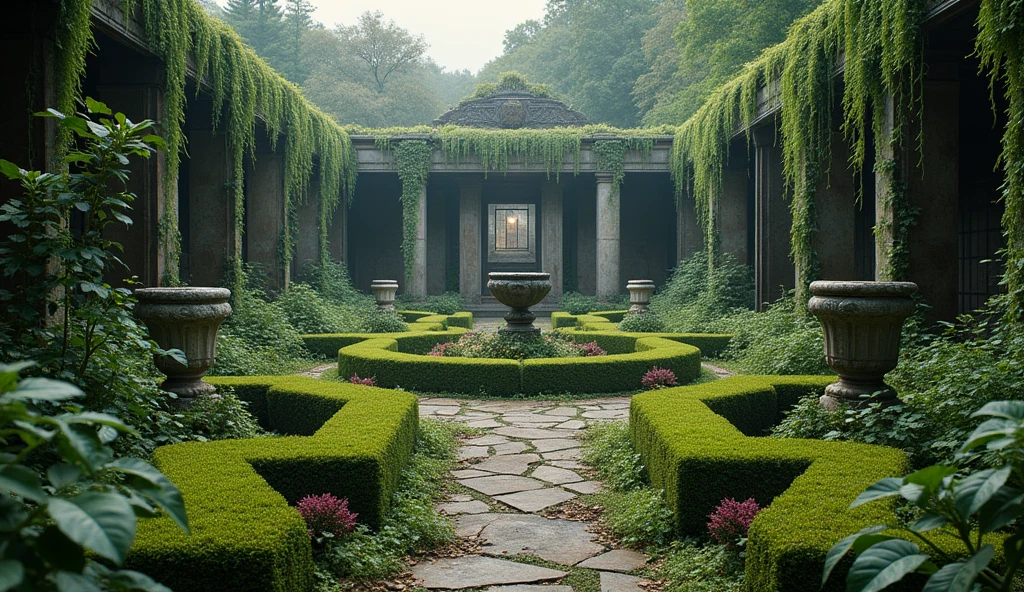 Scene 44: The Garden in Ruins
The camera returns to Thanos' garden, now overgrown and abandoned, a symbol of his failed ambition.