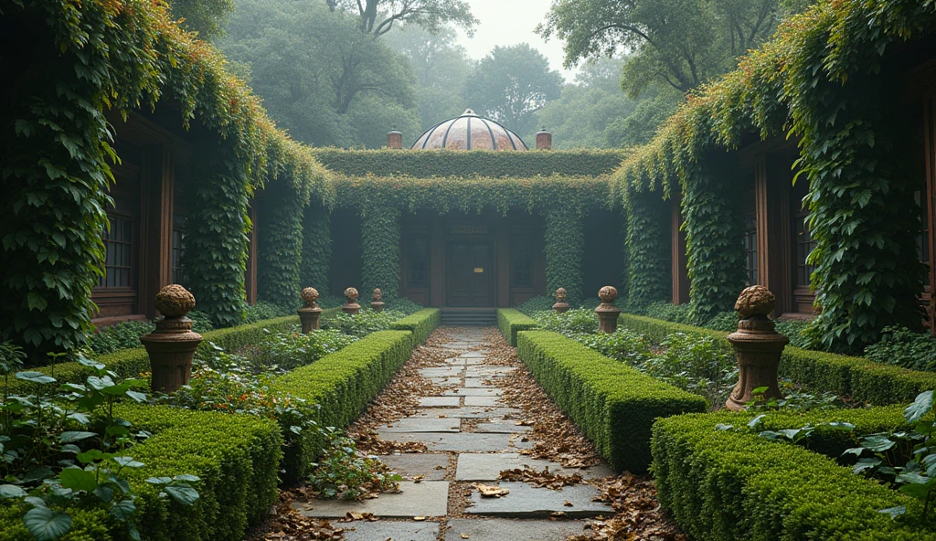Scene 44: The Garden in Ruins
The camera returns to Thanos' garden, now overgrown and abandoned, a symbol of his failed ambition.