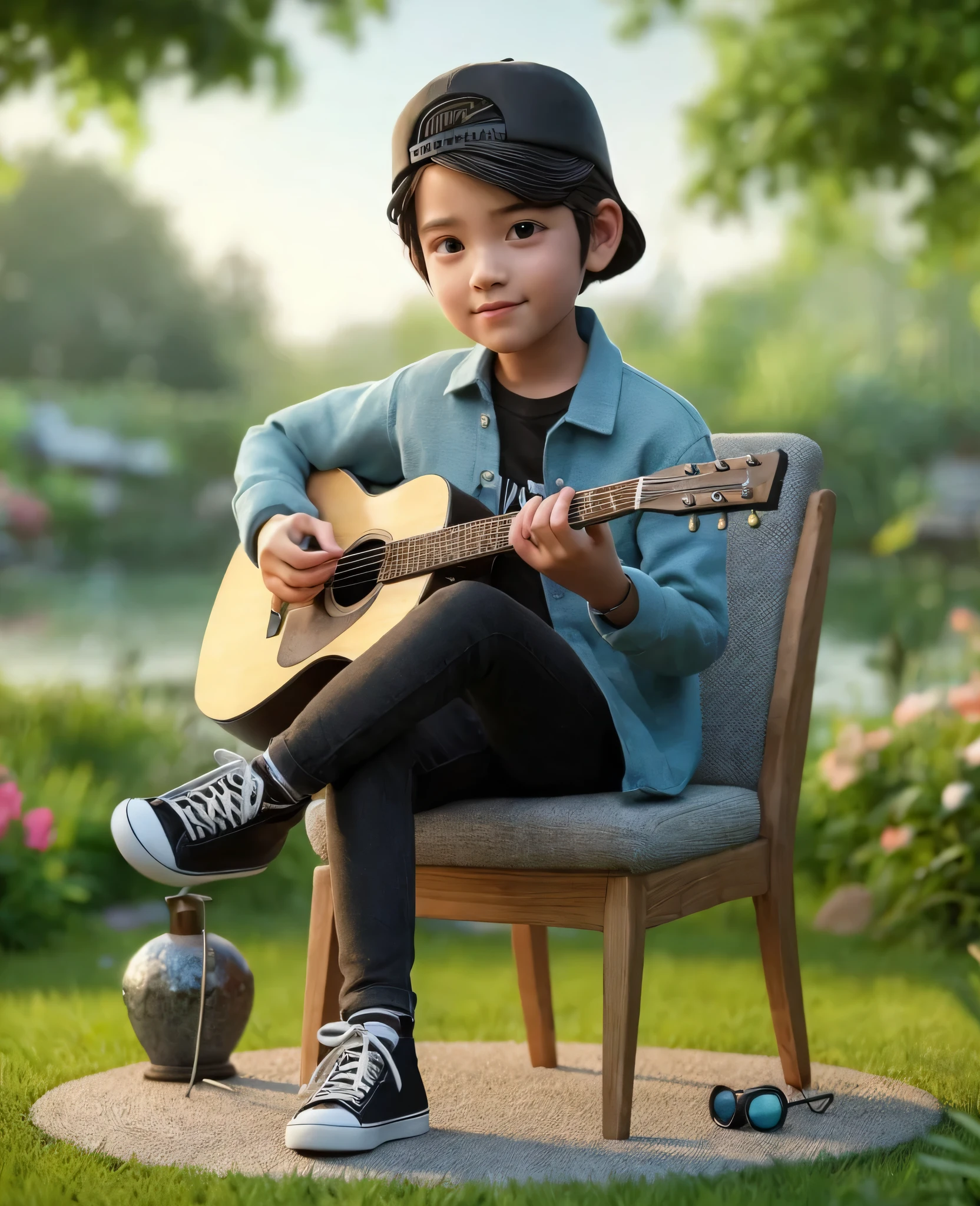 Make this image look very realistic