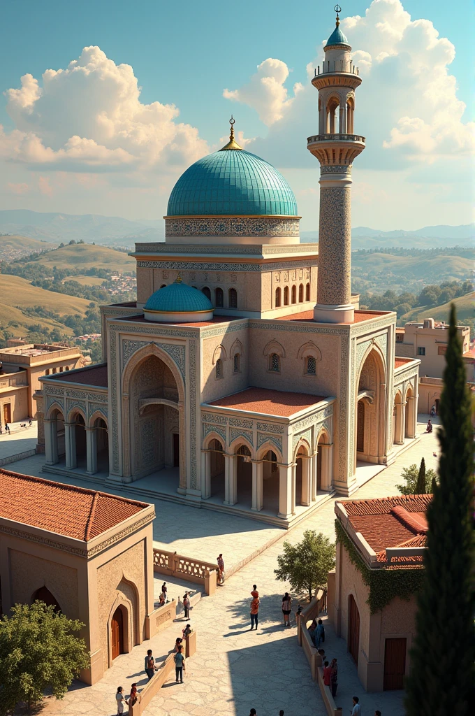 gambarkan masjid di palestina