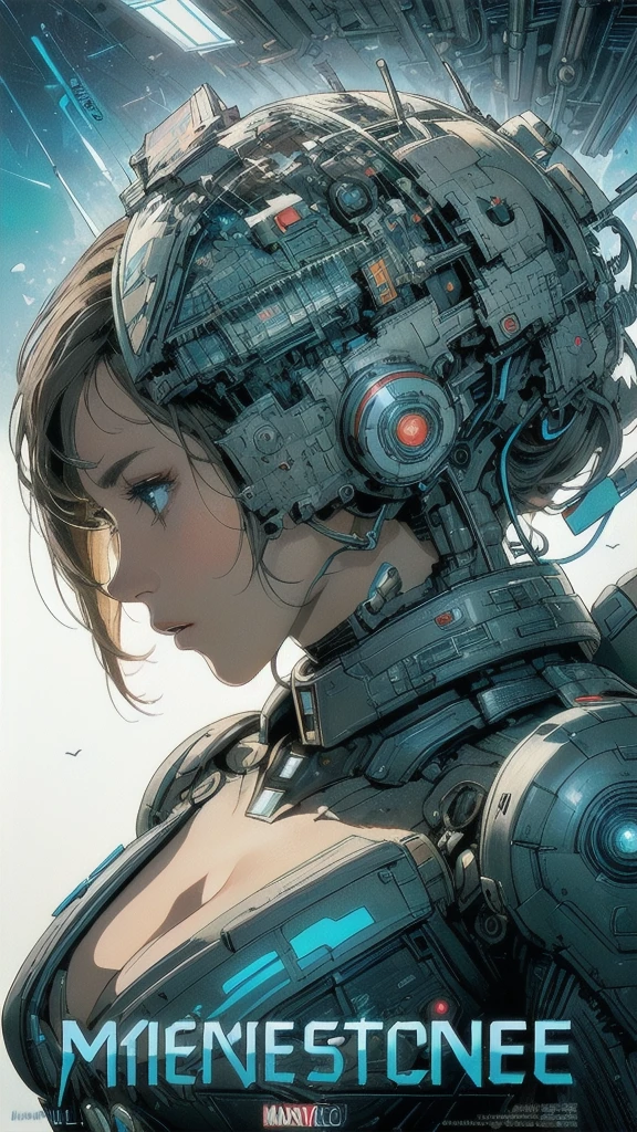 (((masterpiece, highest quality))),(((solo:1.2))),(((1girl:1.2))),32k wallpaper, very detailed, poster, vintage science fiction,(((((geometric cinematic movie poster))))), ((((bauhaus)))),(((abstract))),((((mid century modern)))),(((((portfolio))))),(((((Close-up))))),(((((bust up))))),((((more various angle)))),(((highlight))),(((complete. detailed face))),(((Extremely talented))),(((most complecated machine))),(((Overall colorfully))),((((((Absolutely simple background)))))),(((((detailed futuristic machine))))),(((Cleavage))),(((marvel super heroes)))