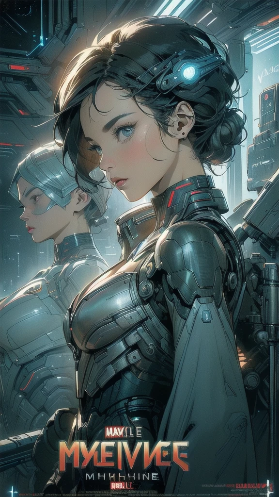 (((masterpiece, highest quality))),(((solo:1.2))),(((1girl:1.2))),32k wallpaper, very detailed, poster, vintage science fiction,(((((geometric cinematic movie poster))))), ((((bauhaus)))),(((abstract))),((((mid century modern)))),(((((portfolio))))),(((((Close-up))))),(((((bust up))))),((((more various angle)))),(((highlight))),(((complete. detailed face))),(((Extremely talented))),(((most complecated machine))),(((Overall colorfully))),((((((Absolutely simple background)))))),(((((detailed futuristic machine))))),(((Cleavage))),(((marvel super heroes))),(((rainbow color scheme))),(((Very detailed UI))),(((So many meters))),(((Perpetual Motion Machine)))