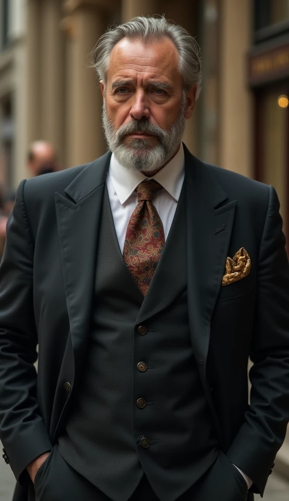 Victor is a tall, middle-aged man in his late 40s, always dressed in luxurious garments. His tailored suits are made of fine fabrics, and he often wears a gold ring to symbolize his success. He has a neatly trimmed beard and a stern, serious expression, with sharp eyes that are always calculating. Describe how Victor returns to the market days later, expecting to see Lily again. When he learns of her generosity, write about Victor’s internal struggle and the moment he realizes that his wealth pales in comparison to Lily’s grace.