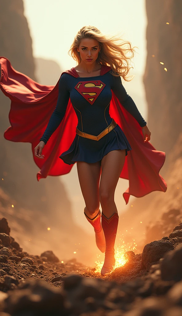  A SEXY BLONDE SUPERGIRL FREE FALLING, CRASHING INTO THE GROUND WITH TREMENDOUS FORCE, CREATING AS MASSIVE CRATOR.high quality, (RAW photo, best quality), (realistic, photorealistic: 1.4), (extremely delicate and beautiful: 1.4), amazing, fine details, masterpiece, ultra detailed, high resolution, best illustration, best shadow, intricate, ( extremely intricate: 1.2), (exquisitely detailed skin), cinematic light, perfect anatomy, (cool color: 1.4), sharp focus, 8k UHD, DSLR, (Fujifilm XT3),(pose americano :1.4), (SUPERGIRL superman :1.4), Epic Fantasy Art Style HD, 4K fantasy art, epic fantasy digital art style, epic fantasy art style, Fantasy Woman, epic fantasy art portrait, Epic fantasy style, hyperrealistic fantasy art, hd fantasy art, Epic fantasy character art, epic fantasy art, in style of dark fantasy art, epic fantasy digital art