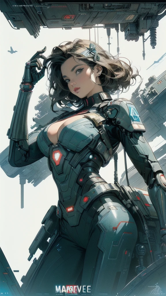 (((masterpiece, highest quality))),(((solo:1.2))),(((1girl:1.2))),32k wallpaper, very detailed, poster, vintage science fiction,(((((geometric cinematic movie poster))))), ((((bauhaus)))),(((abstract))),((((mid century modern)))),(((((portfolio))))),(((((Close-up))))),(((((bust up))))),((((more various angle)))),(((highlight))),(((complete. detailed face))),(((Extremely talented))),(((most complecated machine))),(((Overall colorfully))),((((((Absolutely simple background)))))),(((((detailed futuristic machine))))),(((Cleavage))),(((marvel super heroes)))