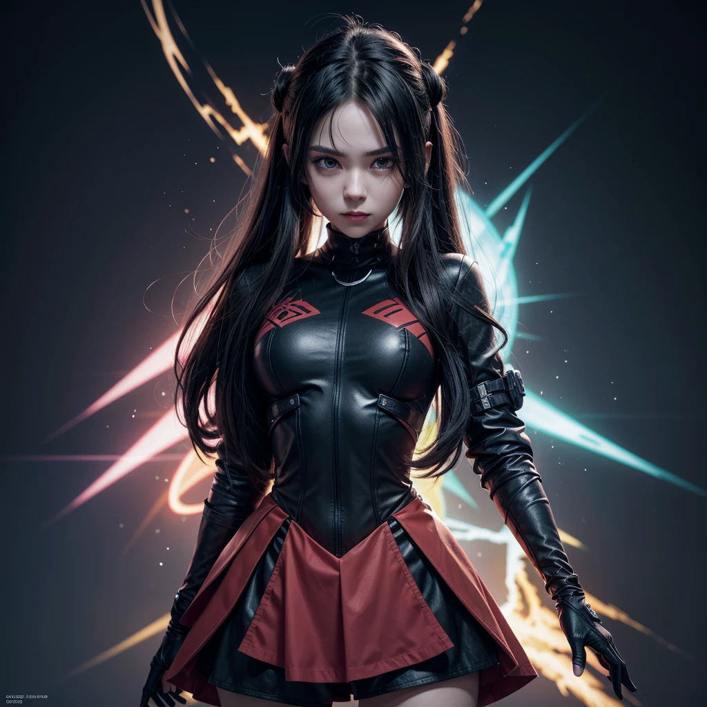 ((masterpiece:1.4)、(top-quality:1.4)、(reallistic:1.7))、Otherworldly mercenaries、Beautiful Beautiful Girl Mercenary、Super beauty、Sexy Daughter、1girl in、Uniforms suitable for combat、latex shiny、Latex bodysuit、age19、Super Ultra Ultra Bikini、Looking Back Beauty、Outstanding style、Slender Abs、Anatomically correct limbs、Anatomically correct body structure、Realistic standard body shape、beauty legs、Beautiful ass、A detailed eye、beautidful eyes、Raw photo、red-lips、Red boots、a choker、a necklace、耳Nipple Ring、The world of otherworldly mythology