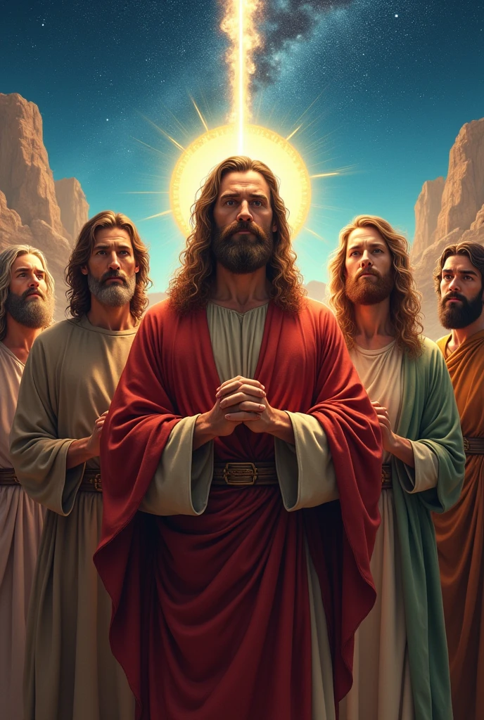 The heroes of the bible faith together