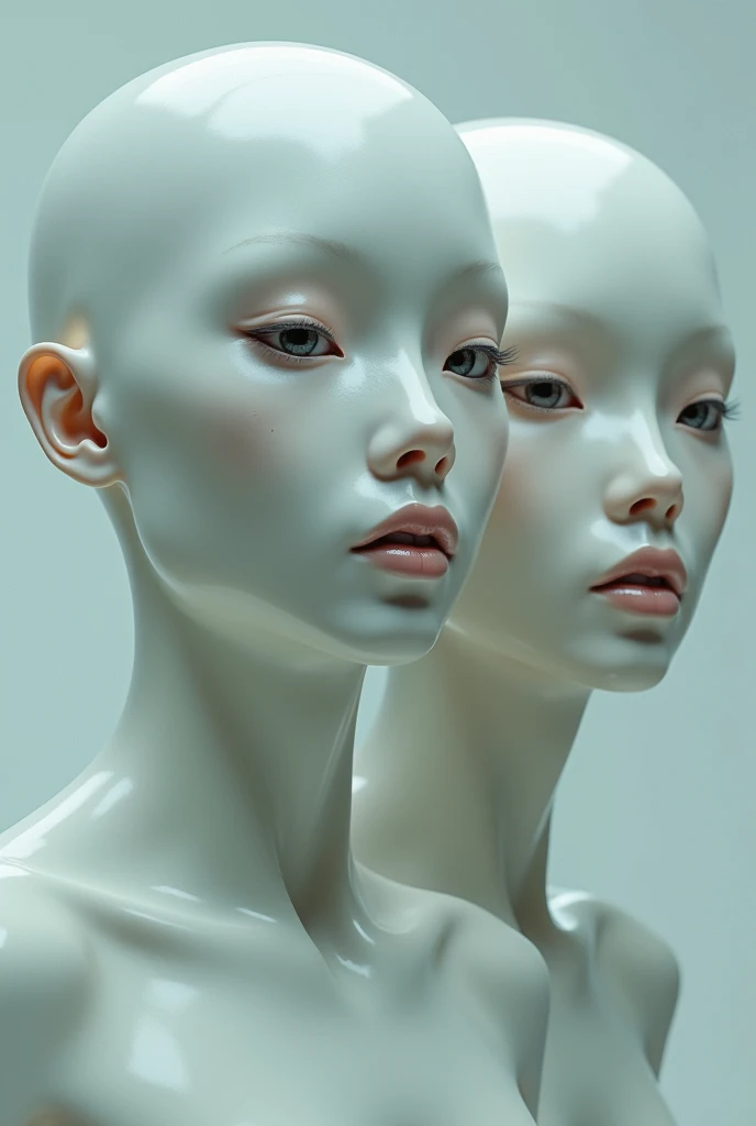 Unnatural plastic surgery beauty(Japanese women)
