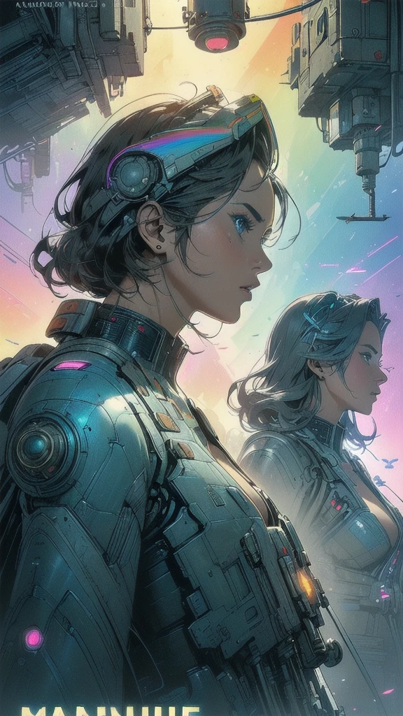 (((masterpiece, highest quality))),(((solo:1.2))),(((1girl:1.2))),32k wallpaper, very detailed, poster, vintage science fiction,(((((geometric cinematic movie poster))))), ((((bauhaus)))),(((abstract))),((((mid century modern)))),(((((portfolio))))),(((((Close-up))))),(((((bust up))))),((((more various angle)))),(((highlight))),(((complete. detailed face))),(((Extremely talented))),(((most complecated machine))),(((Overall colorfully))),((((((Absolutely simple background)))))),(((((detailed futuristic machine))))),(((Cleavage))),(((marvel super heroes)))