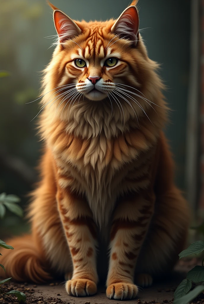 maine coon realista