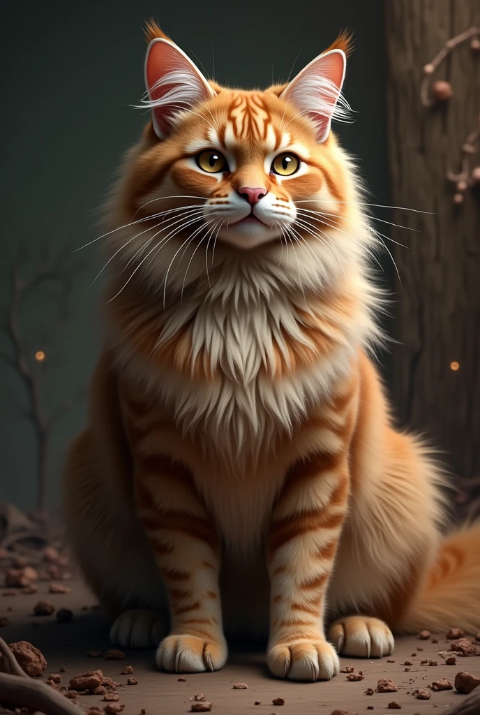 maine coon realista
